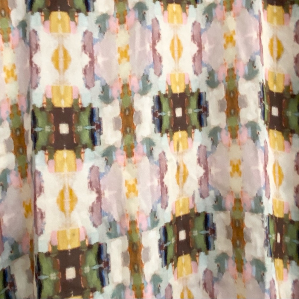 Multicolor Geometric Pattern Tunic Top - Picture 6 of 9